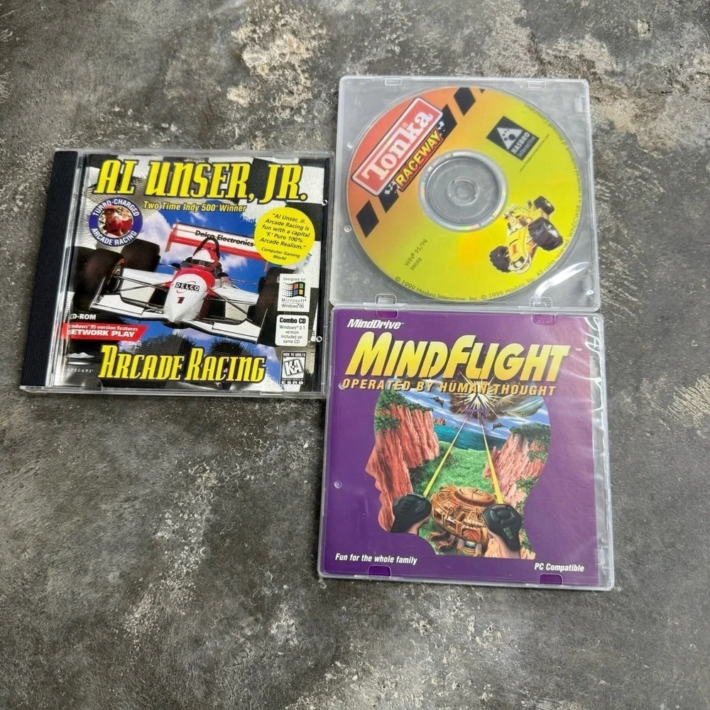 Kids PC Games Lot Matchbox Scooby Doo Tonka Monsters Inc